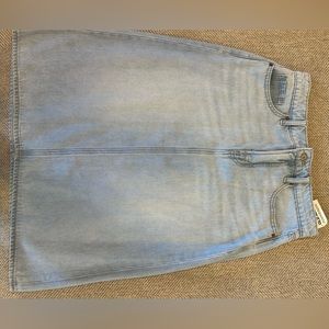 NWT Old Navy Denim Skirt Size 10 light blue